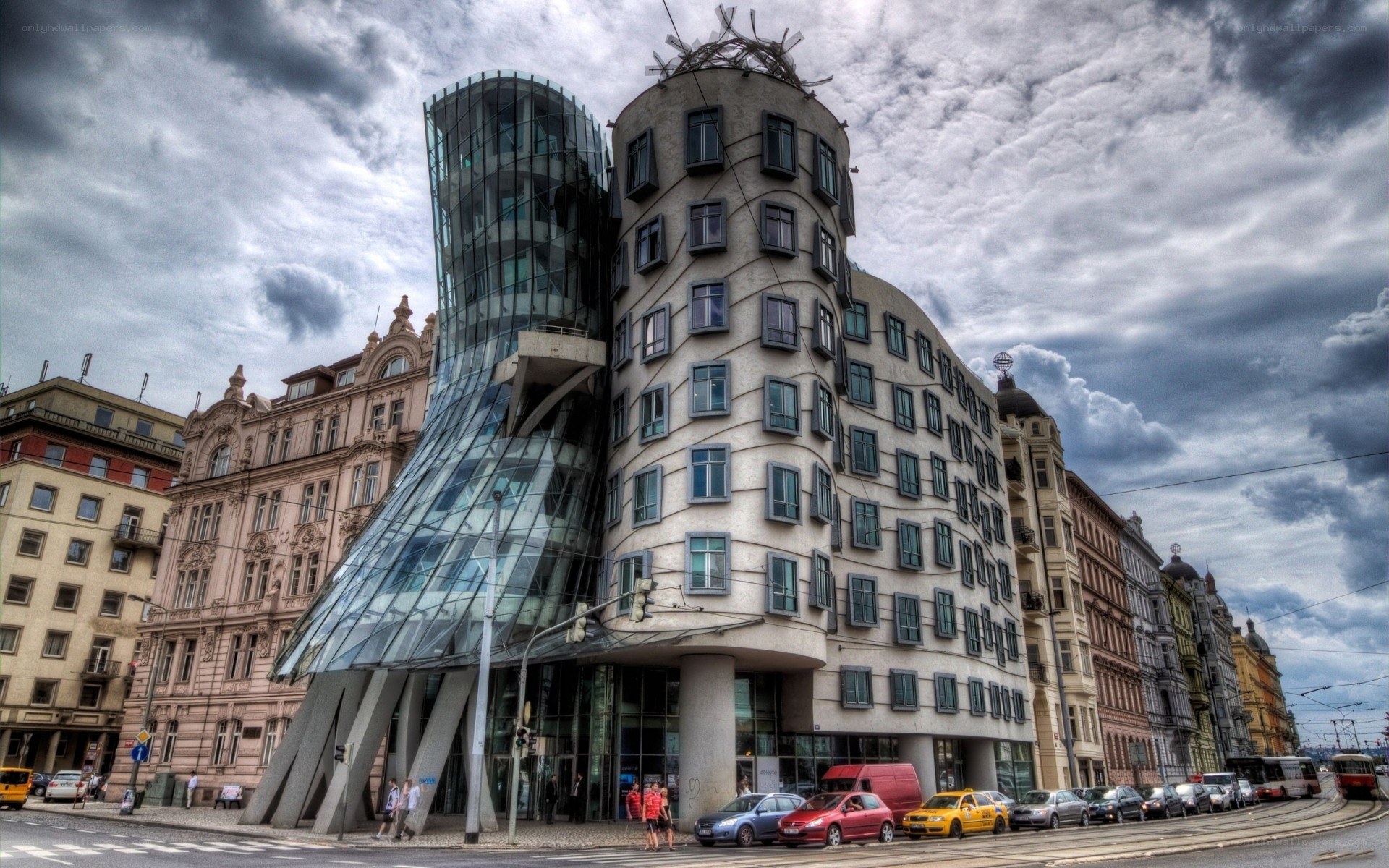 The Dancing House in Prague