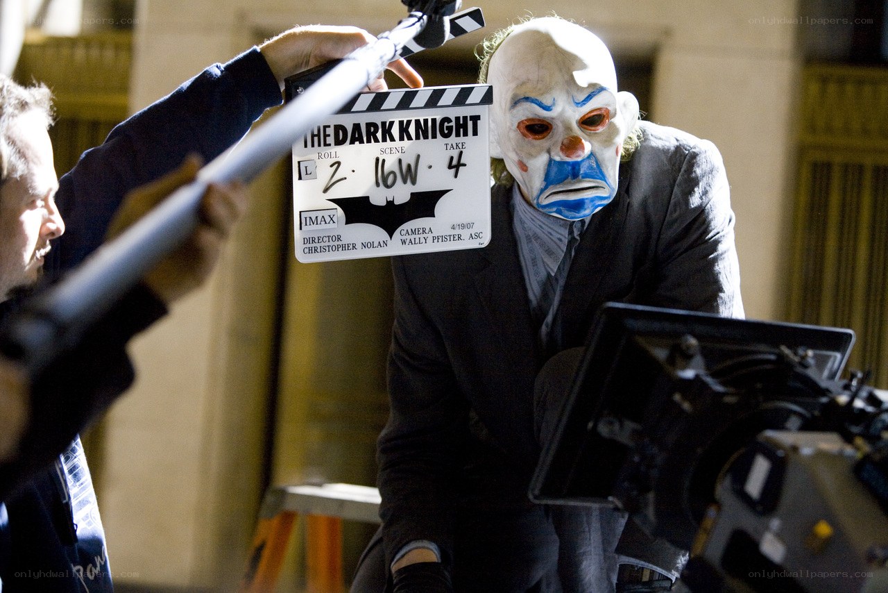 The Dark Knight behind-the-scenes
