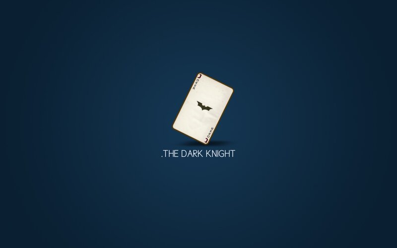 The Dark Knight Joker card
