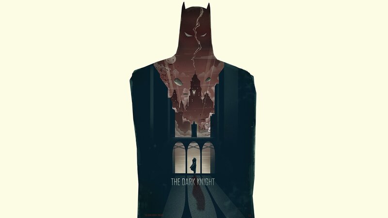 The Dark Knight poster art