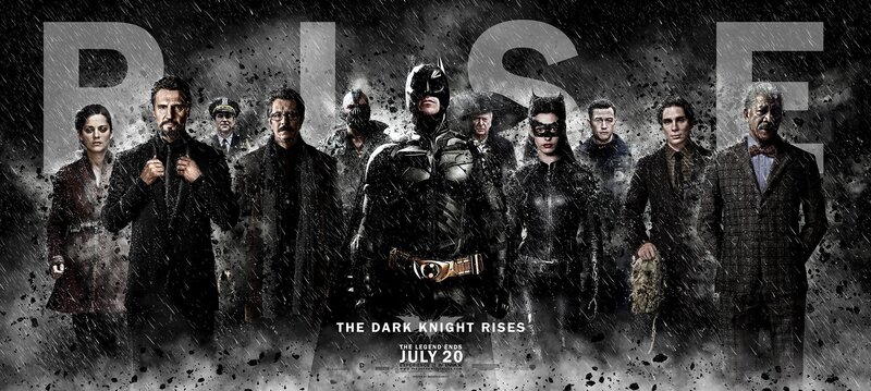 The Dark Knight Rises movie poster