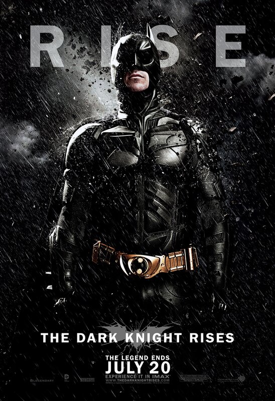 The Dark Knight Rises movie poster