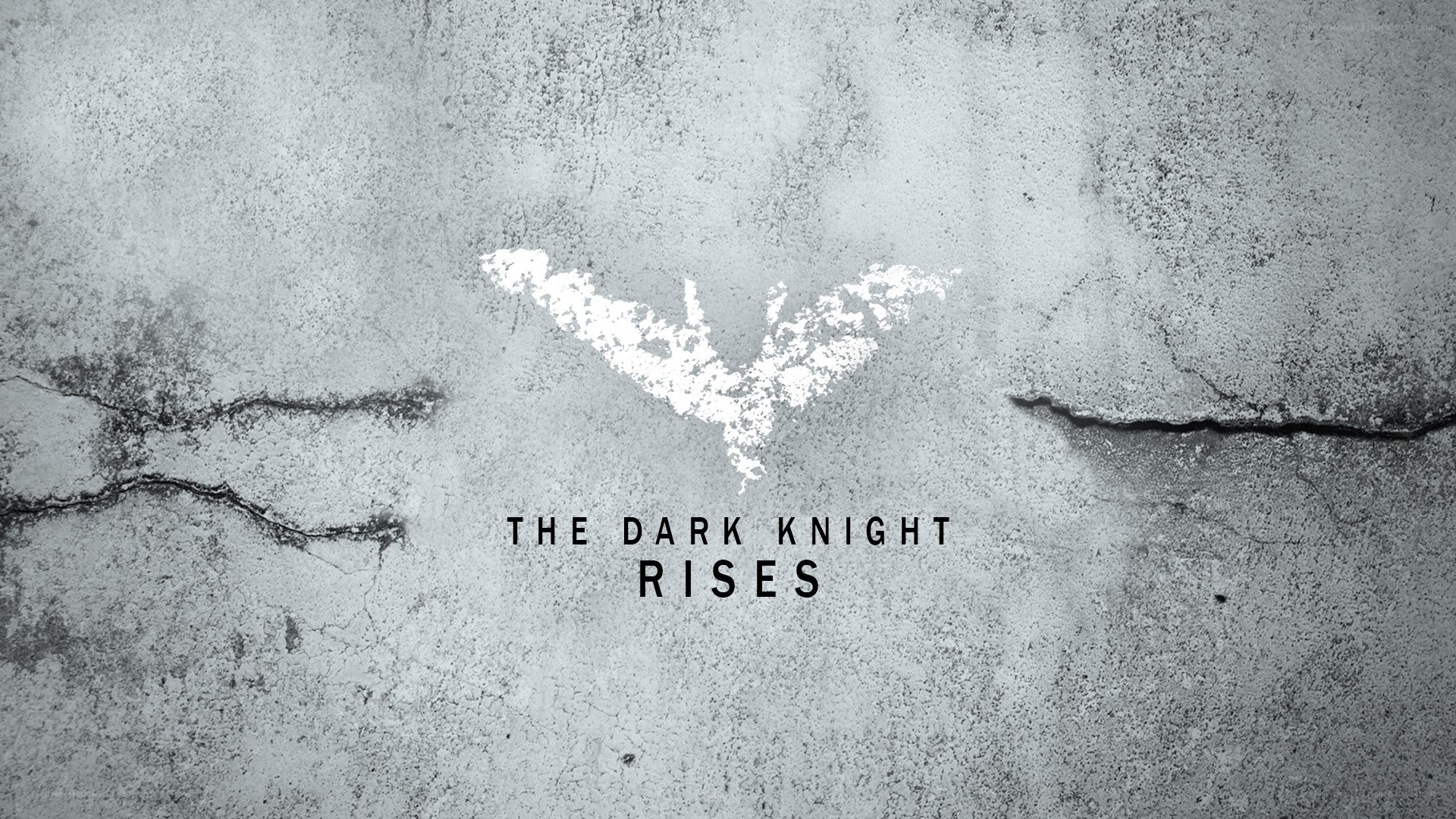 The Dark Knight Rises title card
