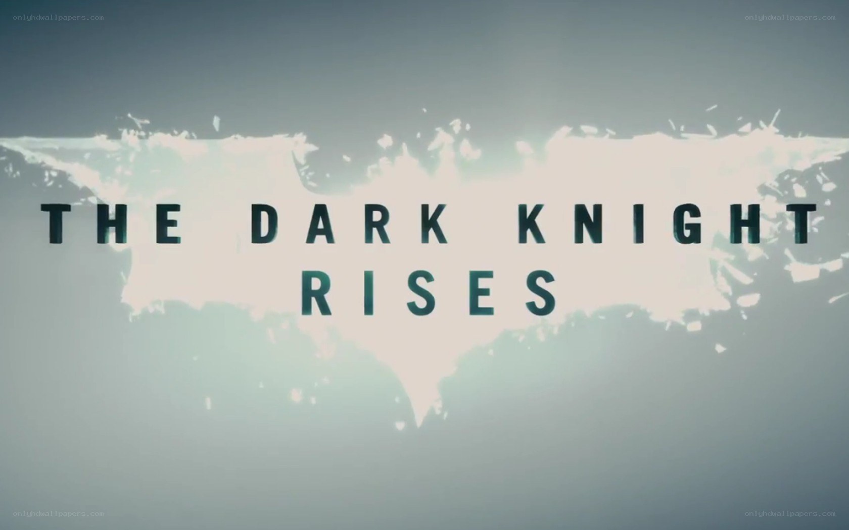 The Dark Knight Rises title card