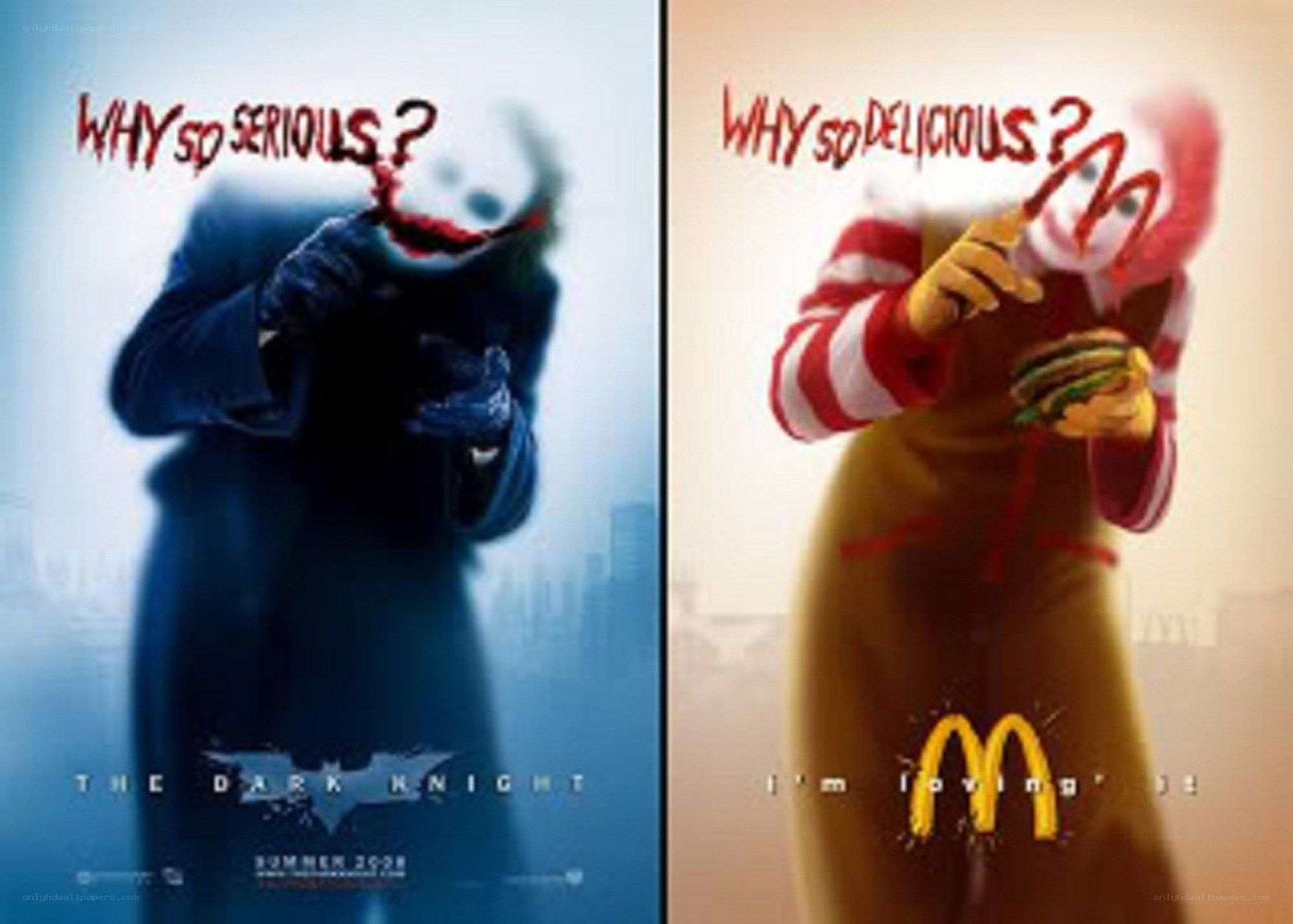 The Dark Knight vs McDonald's
