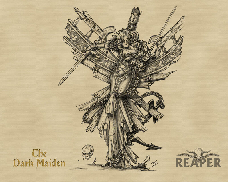 The Dark Maiden artwork