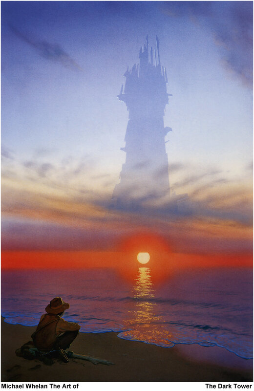 The Dark Tower at sunset
