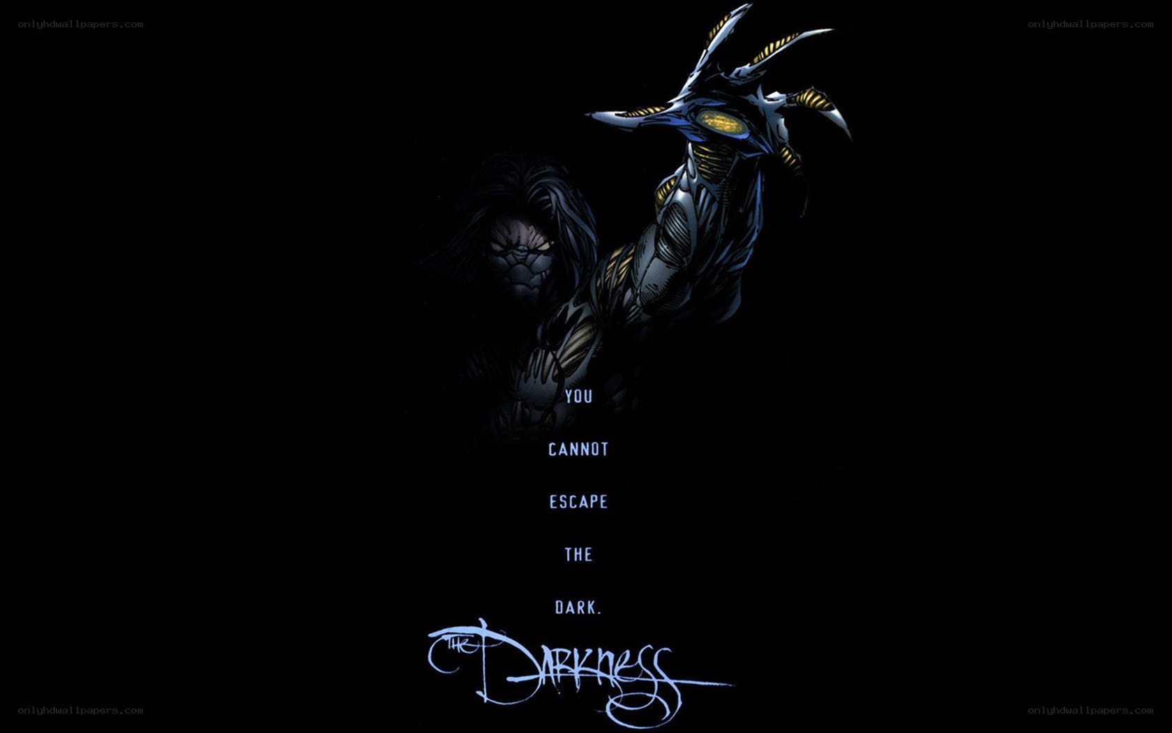 The Darkness character art