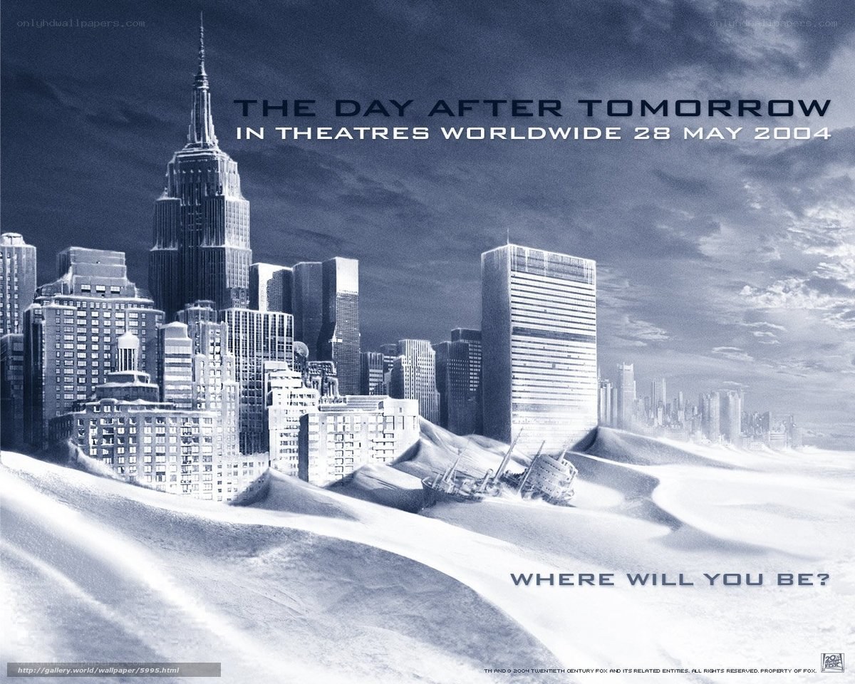 The Day After Tomorrow movie poster