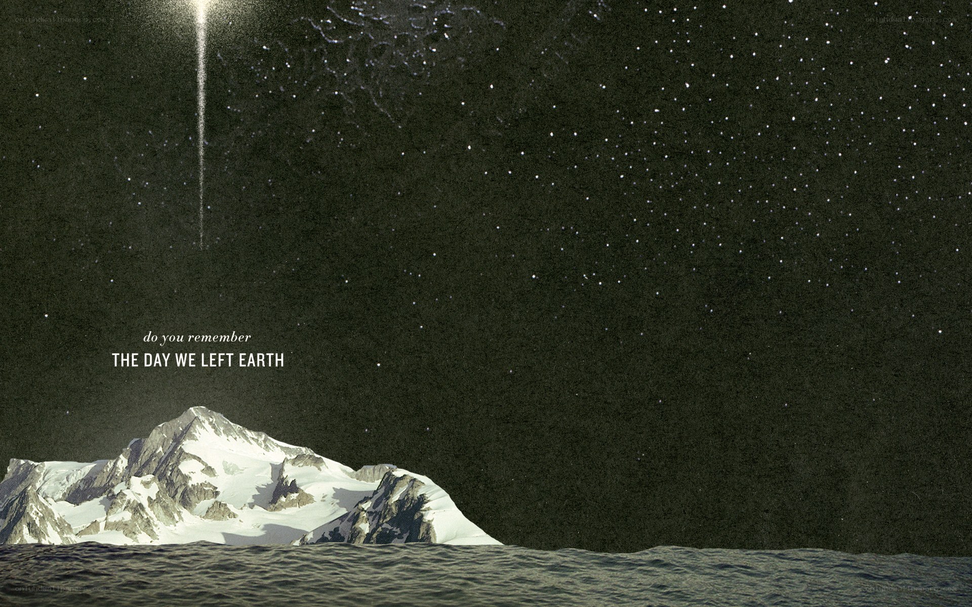 the day we left earth
