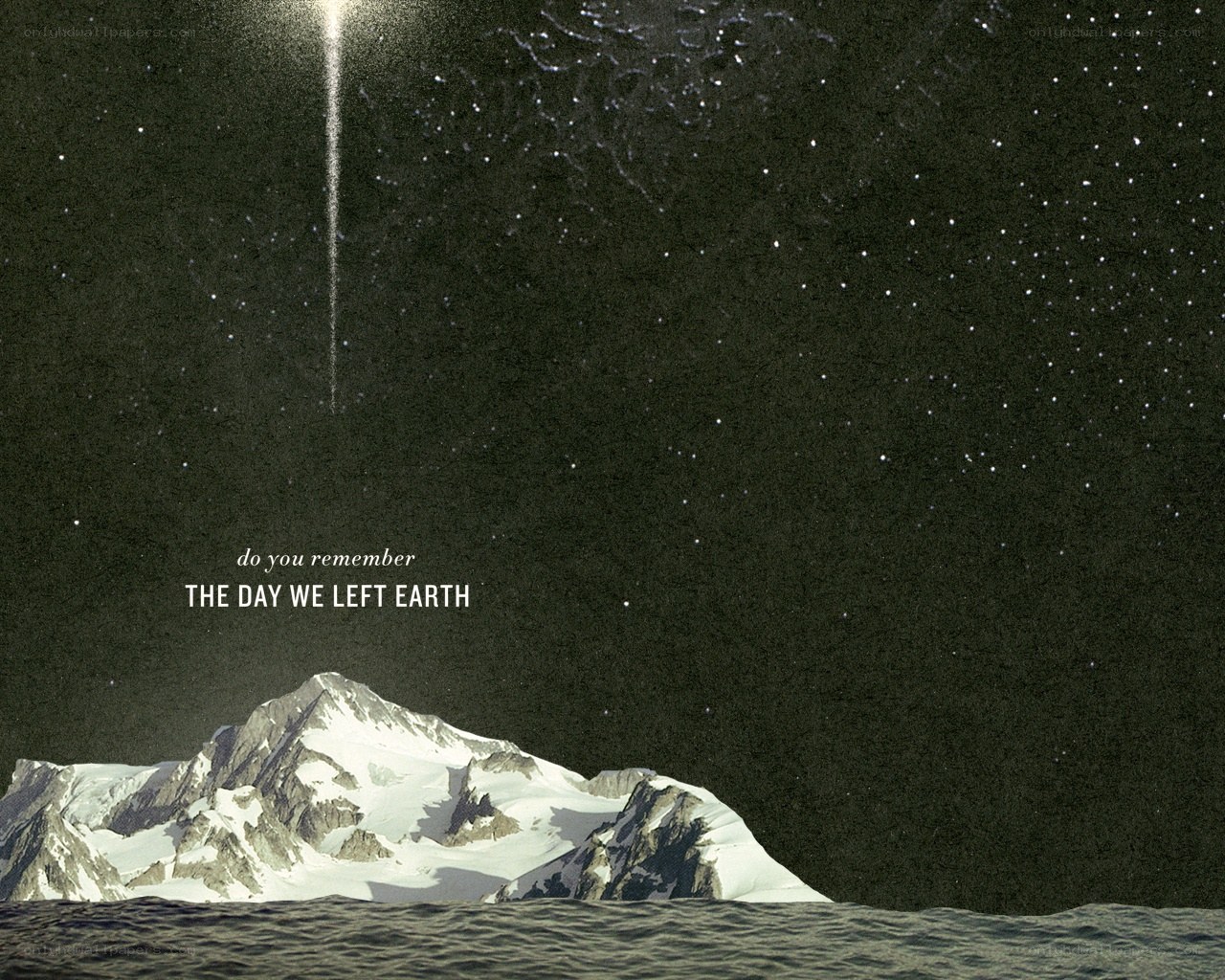 the day we left earth
