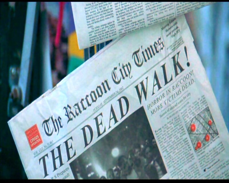 The Dead Walk newspaper headline