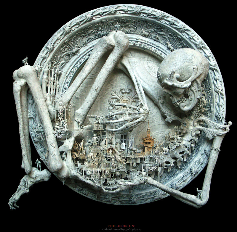 The Decision sculpture