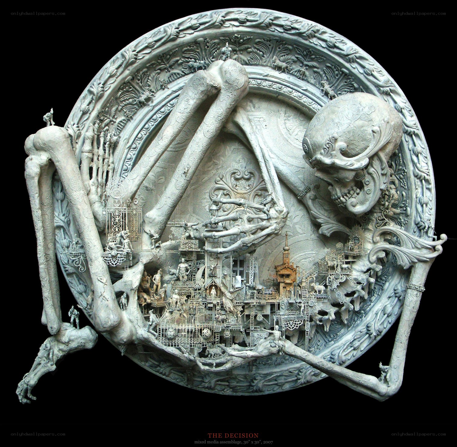The Decision sculpture
