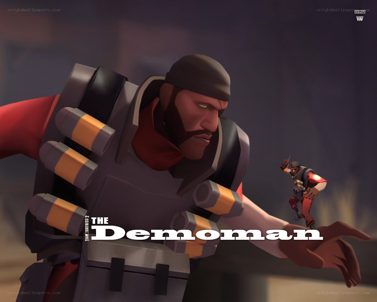 The Demoman from Team Fortress 2