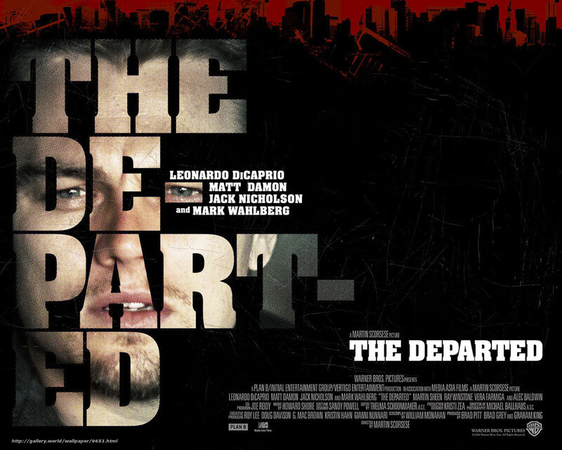 The Departed movie poster