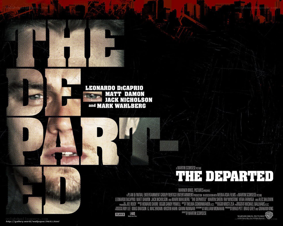 The Departed movie poster