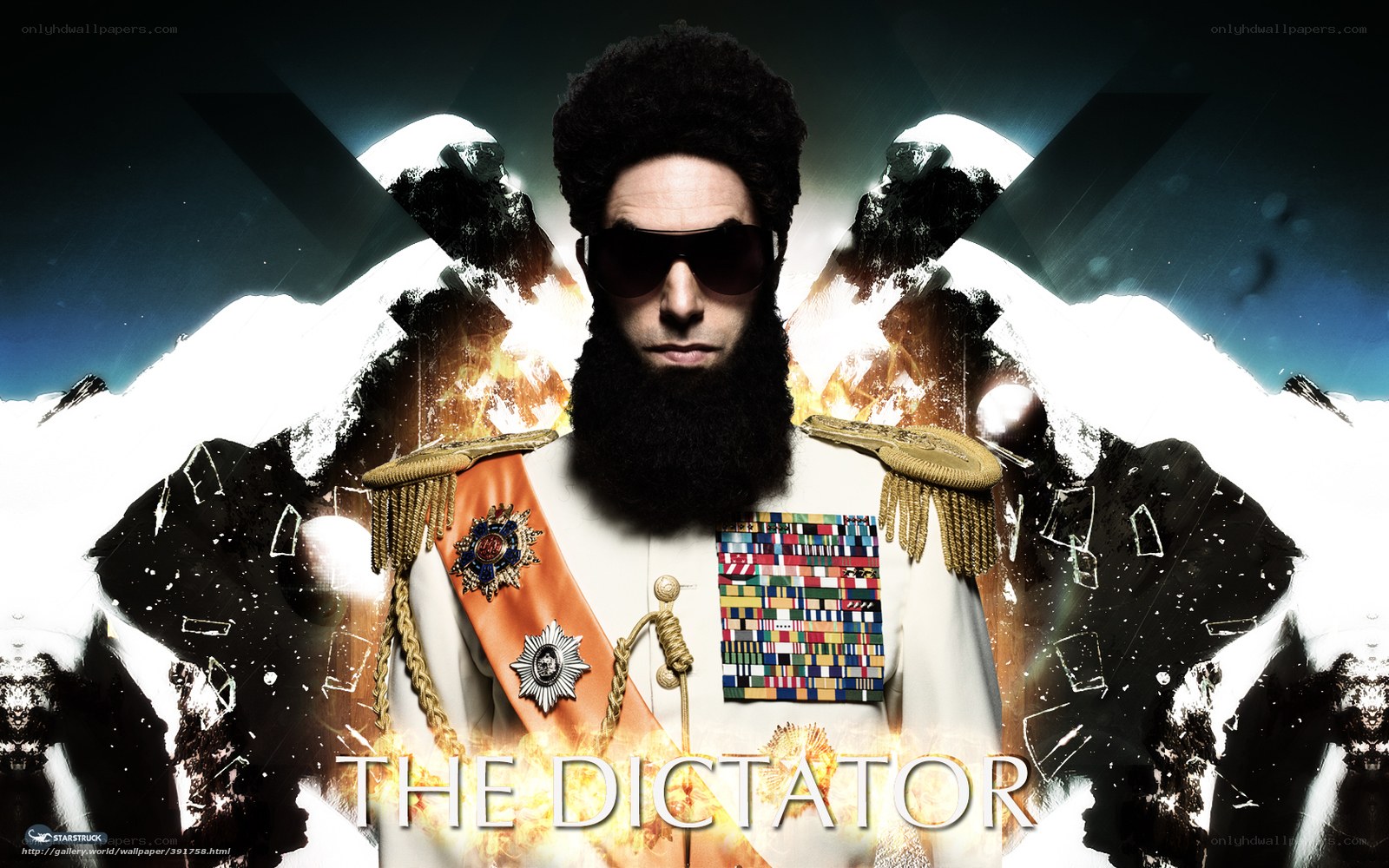 The Dictator Movie Poster