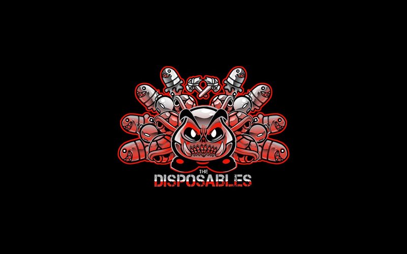 The Disposables logo art