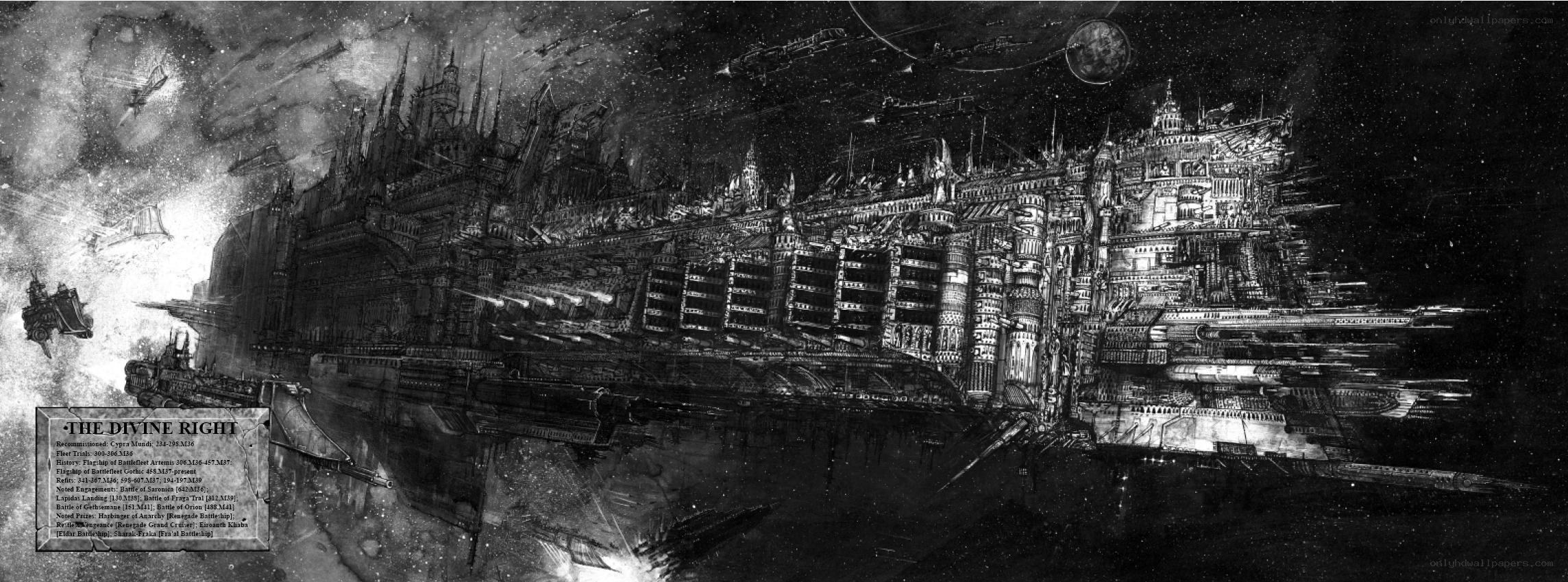 The Divine Right warship