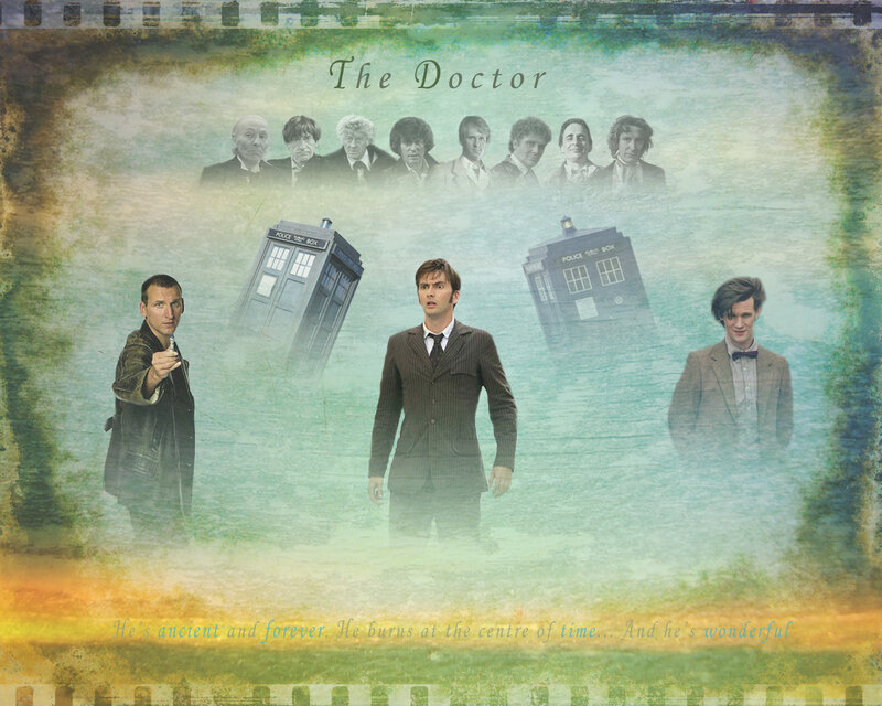 The Doctor collage