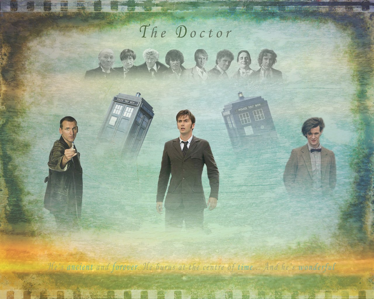 The Doctor collage