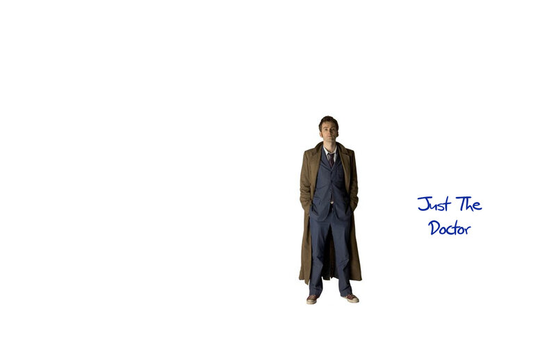 The Doctor standing alone