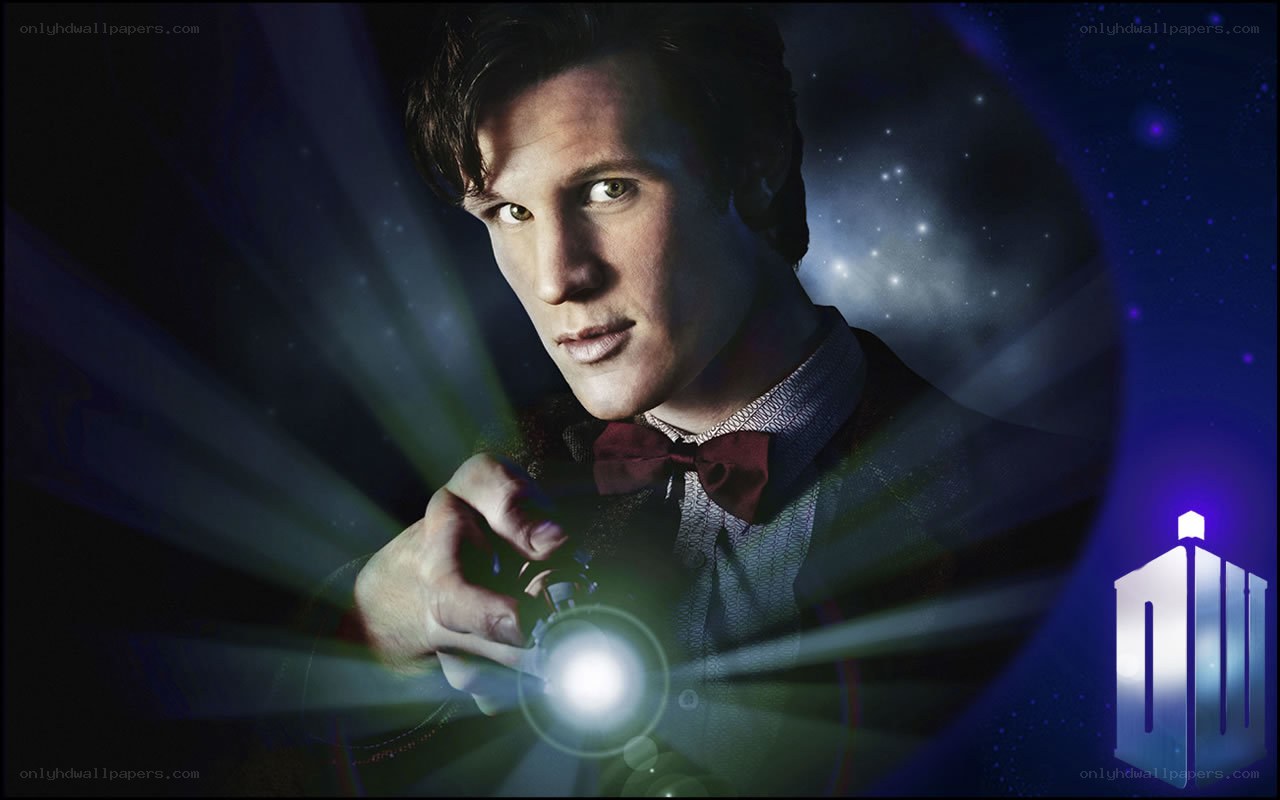The Doctor with sonic screwdriver