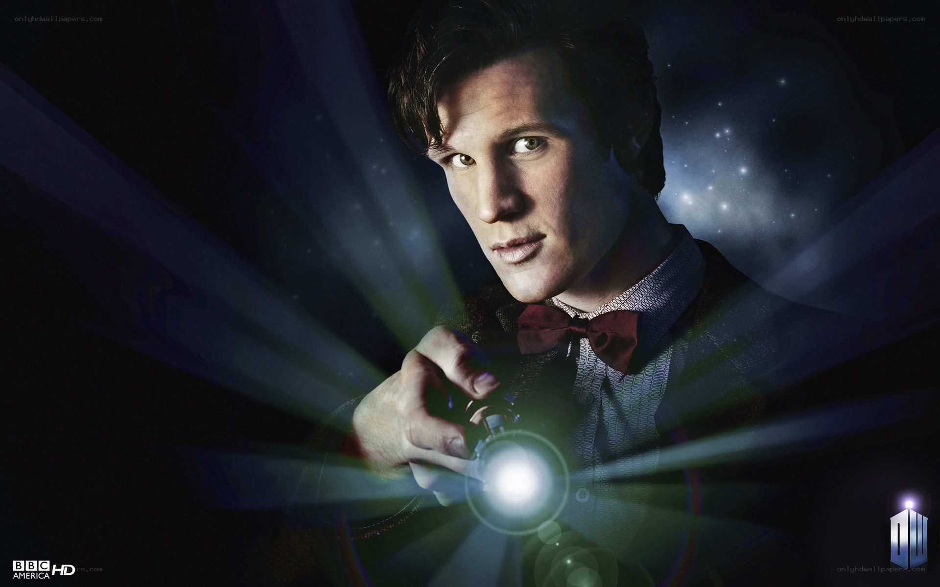 The Doctor with sonic screwdriver