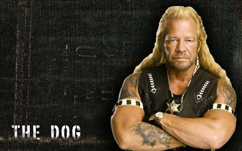The Dog wrestler portrait