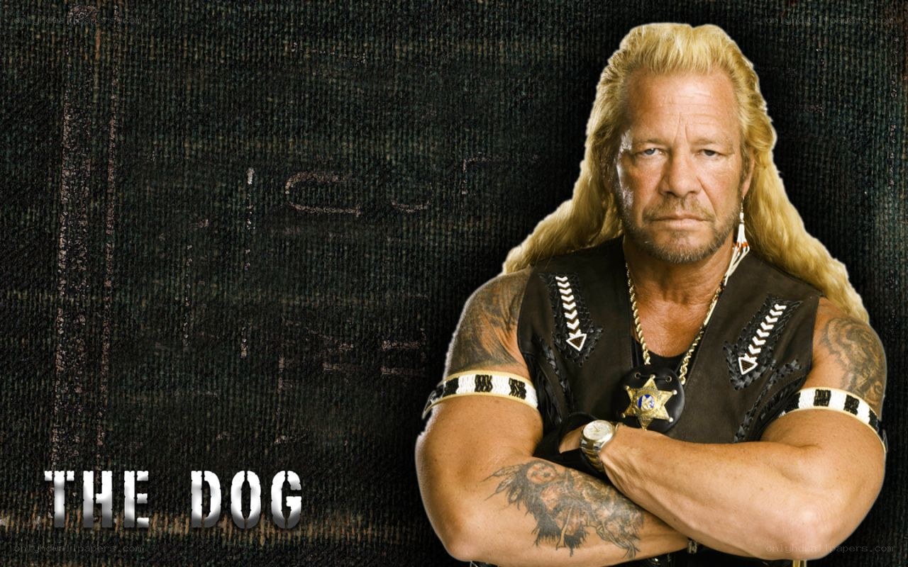 The Dog wrestler portrait