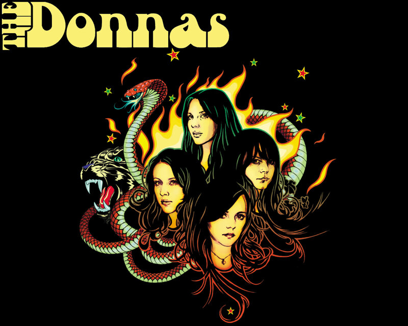 The Donnas band artwork
