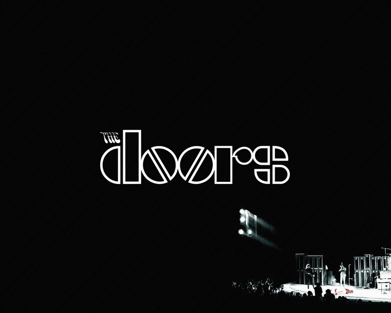 The Doors band logo and concert