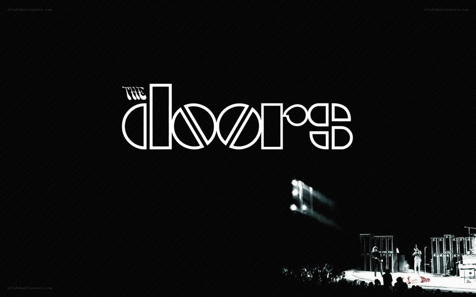 The Doors band logo and concert