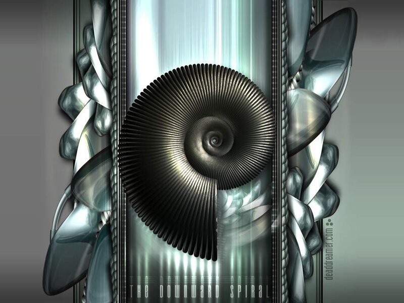 The Downward Spiral artwork