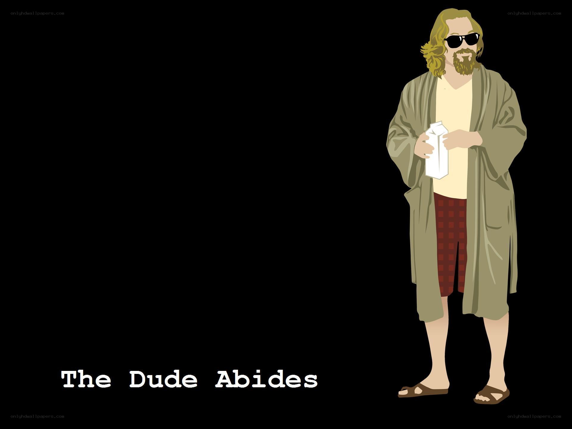 The Dude Abides illustration
