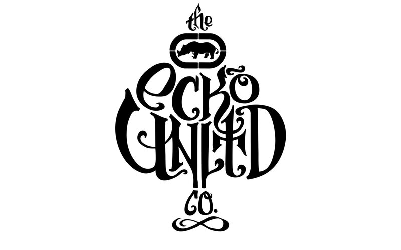 The Echo United Logo — Black, Minimalist