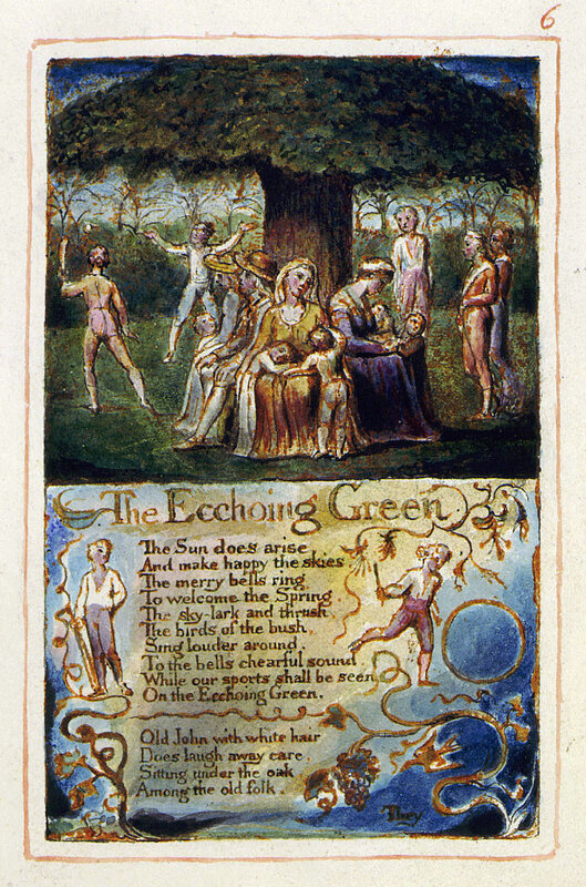 The Echoing Green illustration