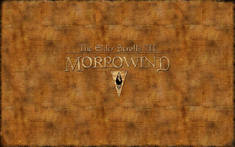 The Elder Scrolls III: Morrowind title screen