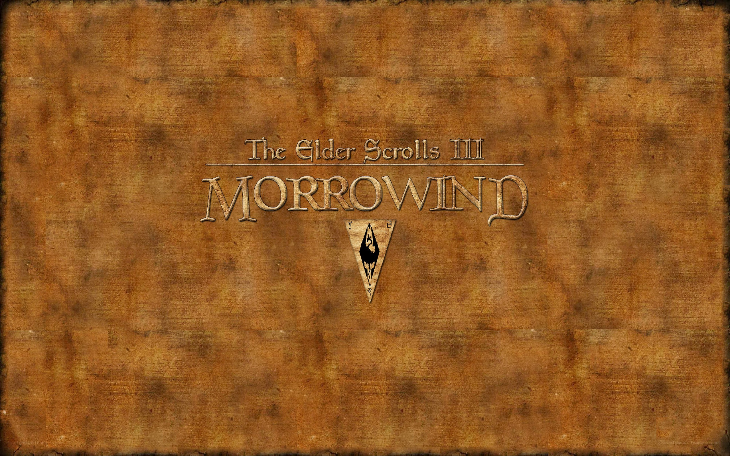 The Elder Scrolls III: Morrowind title screen