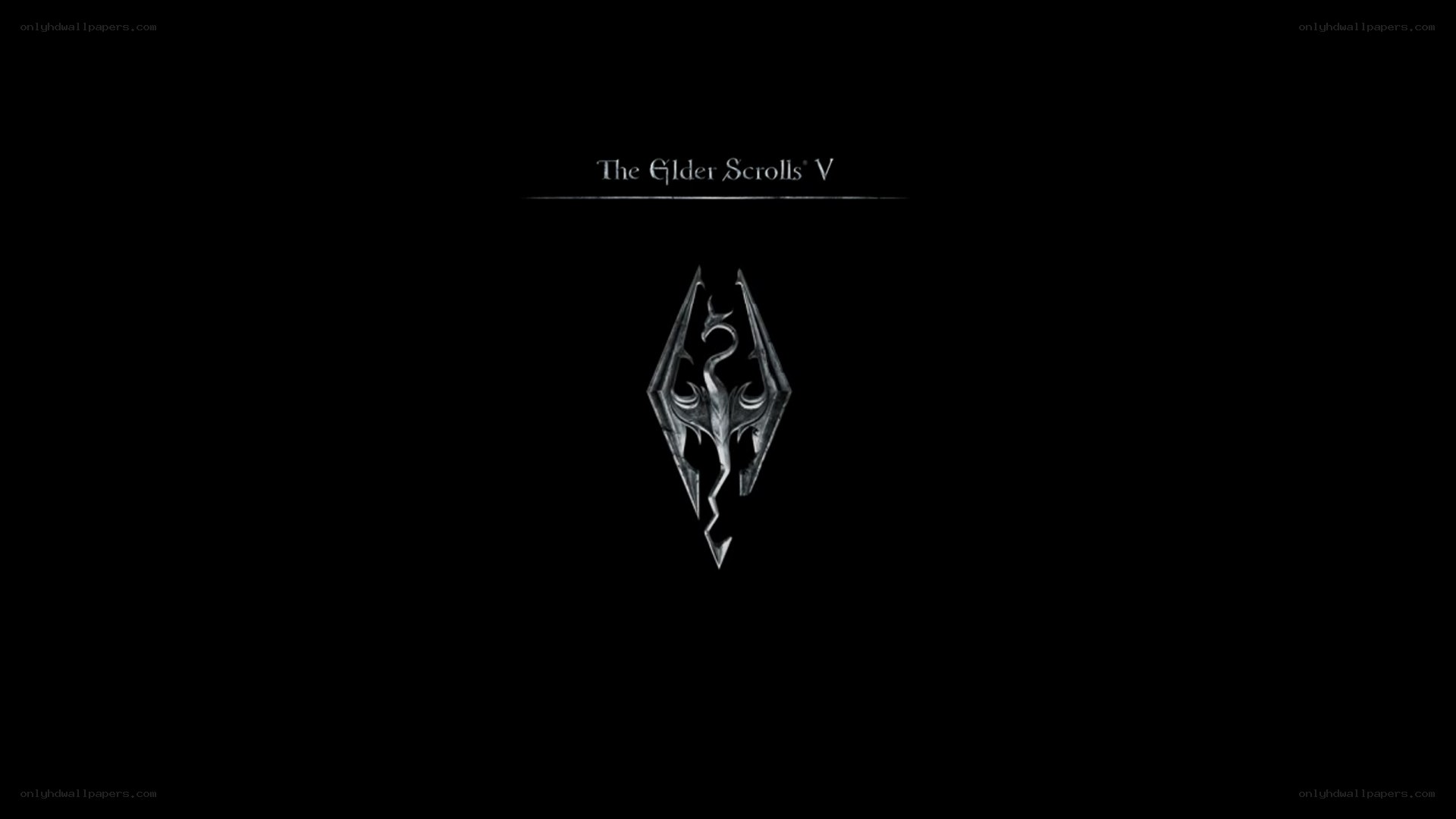 The Elder Scrolls V logo