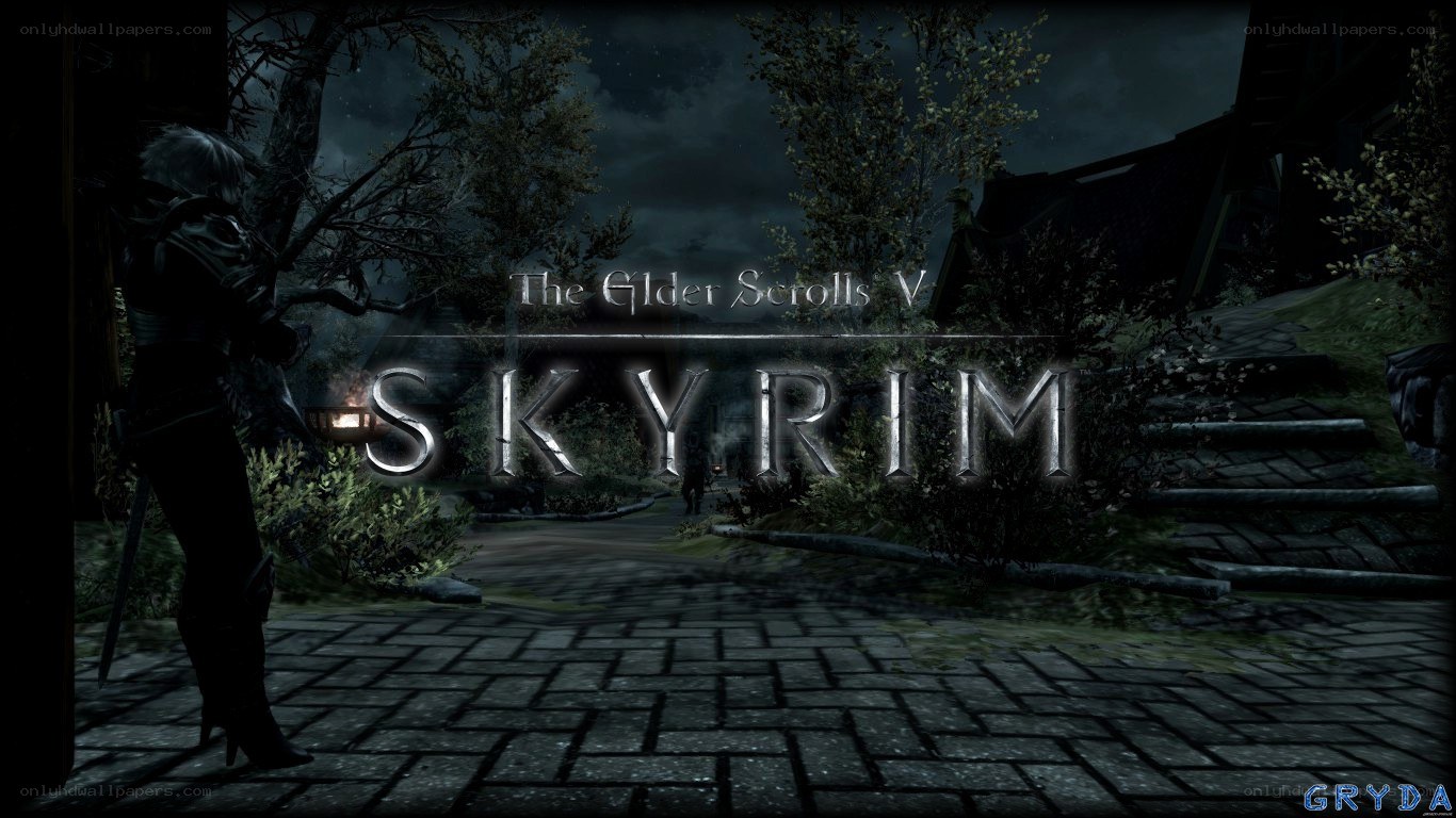 The Elder Scrolls V: Skyrim title screen