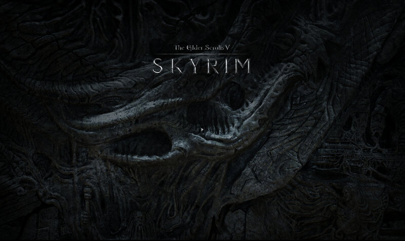 The Elder Scrolls V: Skyrim title screen