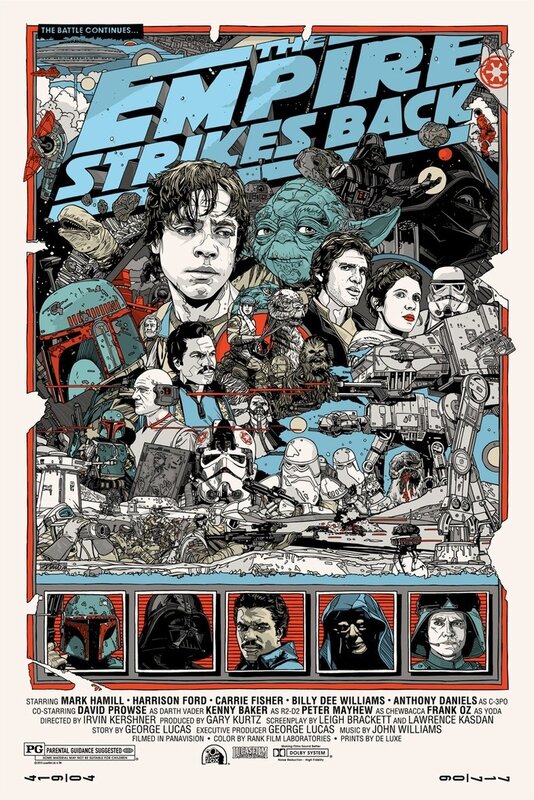 The Empire Strikes Back movie poster