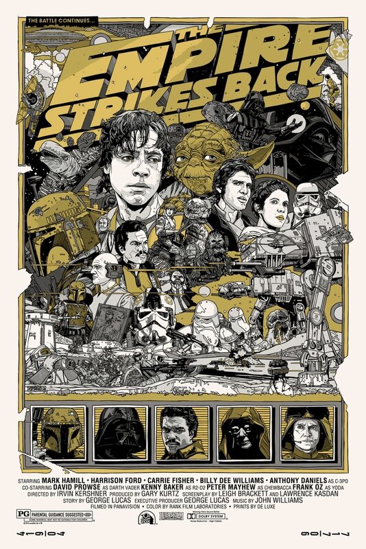 The Empire Strikes Back movie poster