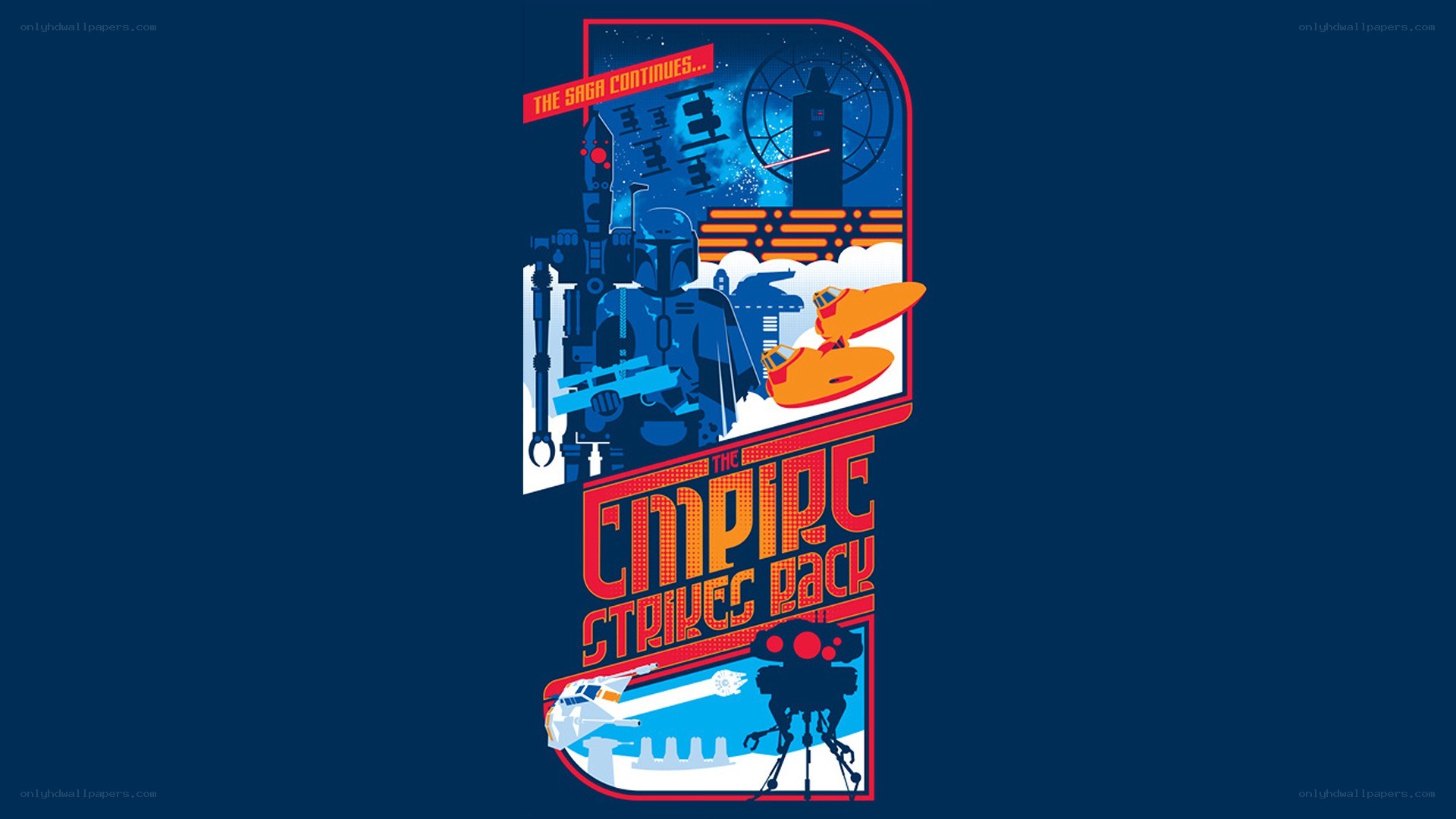The Empire Strikes Back poster art