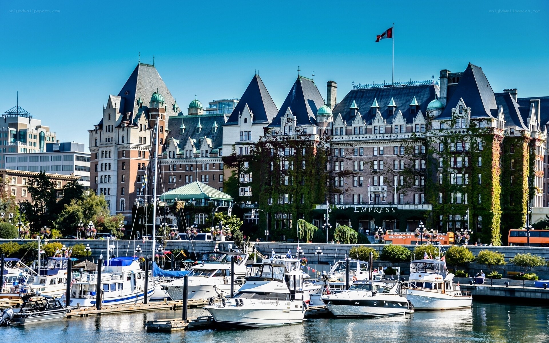 The Empress Hotel in Victoria