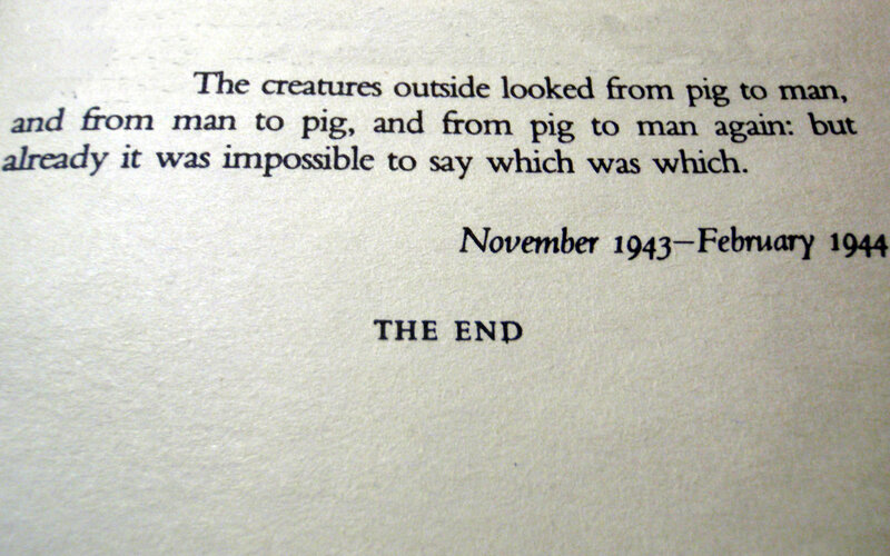 The End of Animal Farm
