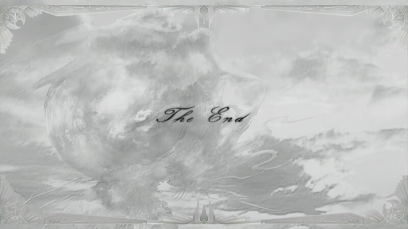 The End screen