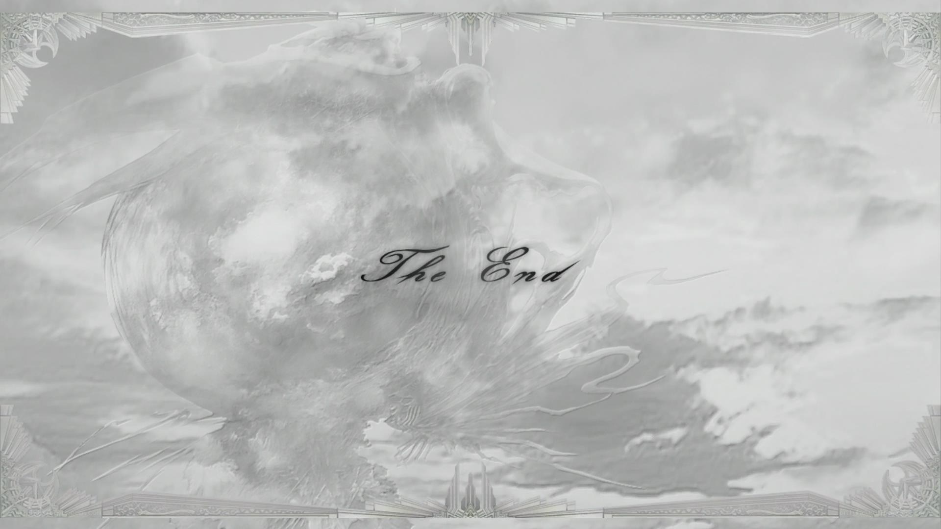 The End screen